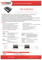 Datasheet for Netsys NV-450M