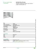 Datasheet for Schneider Electric NSYECPLAZ124G, EAN: 3606485405285