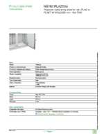 Datasheet for Schneider Electric NSYECPLAZ53G, EAN: 3606485405292