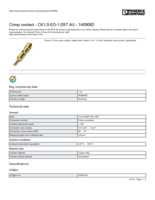 Datasheet for Phoenix Contact 1409082, EAN: 4046356619400