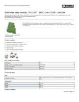 Datasheet for Phoenix Contact 2900398, EAN: 4046356506960