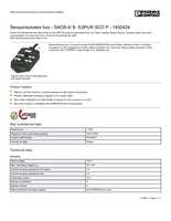 Datasheet for Phoenix Contact 1452424, EAN: 4046356553803