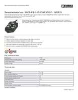 Datasheet for Phoenix Contact 1452615, EAN: 4046356553933