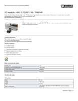 Datasheet for Phoenix Contact 2688349, EAN: 4046356606530
