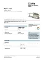 Datasheet for Phoenix Contact 1607474, EAN: 4017918969127