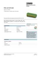 Datasheet for Phoenix Contact 1873126, EAN: 4017918142513