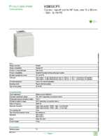 Datasheet for Schneider Electric KSB32CF5, EAN: 3606480005961