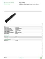Datasheet for Schneider Electric XACA960, EAN: 3389110645217