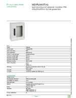 Datasheet for Schneider Electric NSYPLM43TVG, EAN: 3606480776557