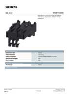 Datasheet for Siemens 3RA29112AA00, EAN: 4011209740976