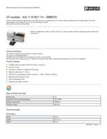 Datasheet for Phoenix Contact 2688310, EAN: 4046356606455