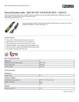 Datasheet for Phoenix Contact 1424113, EAN: 4046356693172