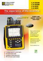 Datasheet for Chauvin Arnoux P01160574