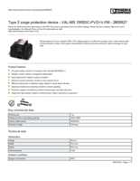 Datasheet for Phoenix Contact 2800627, EAN: 4046356615075