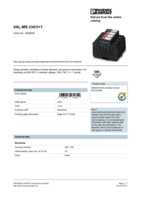 Datasheet for Phoenix Contact 2838209, EAN: 4017918172824
