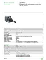 Datasheet for Schneider Electric XD4PA24, EAN: 3389110887433