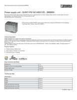 Datasheet for Phoenix Contact 2866695, EAN: 4046356547727