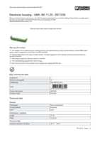 Datasheet for Phoenix Contact 2971535, EAN: 4017918088392