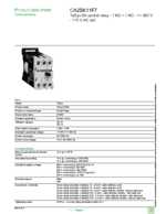 Datasheet for Schneider Electric CA2SK11F7, EAN: 3389110564075