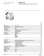Datasheet for Schneider Electric XB4RFA02, EAN: 3606480436031