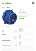 Datasheet for Spelsberg 97294501, EAN: 4013902190065 Datasheet for Spelsberg 97294501, EAN: 4013902190065