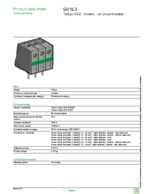 Datasheet for Schneider Electric GV1L3, EAN: 3389110209952