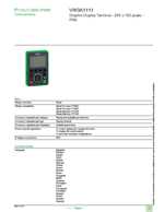 Datasheet for Schneider Electric VW3A1111, EAN: 3606480702235