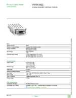 Datasheet for Schneider Electric VW3A3422, EAN: 3606485441269
