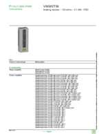 Datasheet for Schneider Electric VW3A7730, EAN: 3606480802249