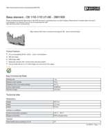 Datasheet for Phoenix Contact 2801305, EAN: 4046356769198