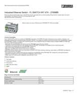 Datasheet for Phoenix Contact 2700689, EAN: 4046356651479