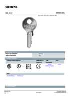 Datasheet for Siemens 3SB29082AJ, EAN: 4011209028913
