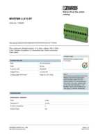 Datasheet for Phoenix Contact 1792045, EAN: 4017918044527
