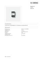 Datasheet for Siedle 200035160-00, EAN: 4015739351602