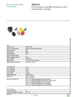 Datasheet for Schneider Electric ZB5AA9, EAN: 3389110134544