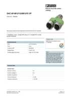 Datasheet for Phoenix Contact 1683468, EAN: 4017918166915