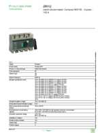 Datasheet for Schneider Electric 28912, EAN: 3303430289128 Datasheet for Schneider Electric 28912, EAN: 3303430289128