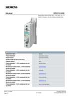Datasheet for Siemens 3RF23101AA06, EAN: 4011209572188