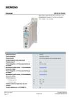 Datasheet for Siemens 3RF23201DA24, EAN: 4011209572553