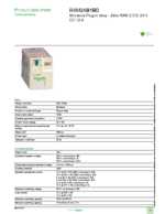 Datasheet for Schneider Electric RXM2AB1BD, EAN: 3389119403399