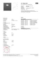 Datasheet for RZB 211394.002, EAN: 4051859030010