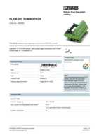 Datasheet for Phoenix Contact 2304063, EAN: 4017918944032