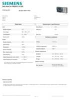 Datasheet for Siemens 6SL35250PE215AA1, EAN: 4019169458597