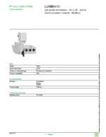 Datasheet for Schneider Electric LU9BN11C, EAN: 3389110367539 Datasheet for Schneider Electric LU9BN11C, EAN: 3389110367539