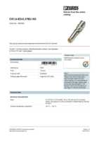 Datasheet for Phoenix Contact 1663394, EAN: 4017918123208