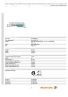 Datasheet for Weidmüller 9019200000, EAN: 4008190126575