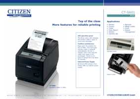 Datasheet for CITIZEN C6009-200