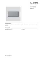 Datasheet for Siedle 200017441-00, EAN: 4015739174416