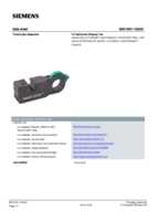 Datasheet for Siemens 6GK19011GA00, EAN: 4019169400220 Datasheet for Siemens 6GK19011GA00, EAN: 4019169400220