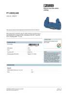 Datasheet for Phoenix Contact 2839279, EAN: 4017918182885